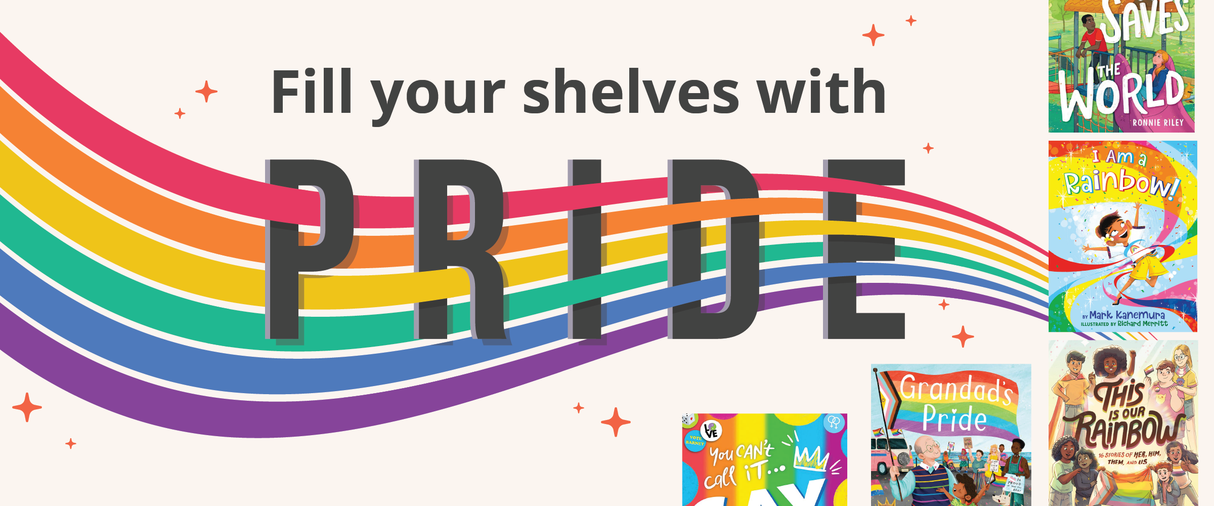 Color Your Bookshelf for Pride Month - BookPal