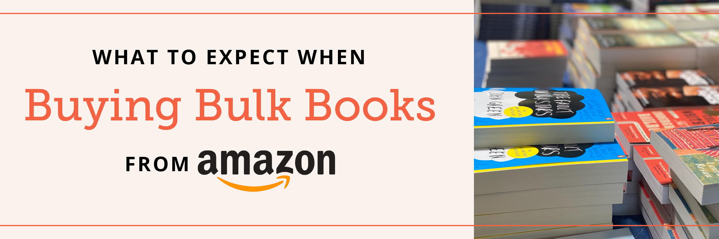 buying books in bulk from Amazon